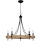 Quoizel Catania Chandelier 5 Lights Matte Black CNI5026MBK - alternate 1